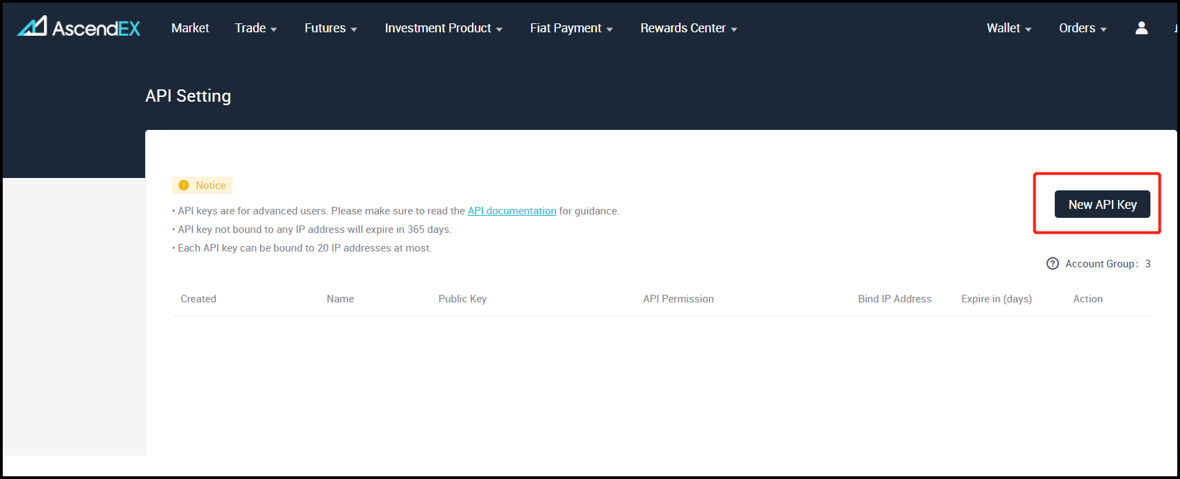 New API